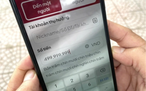 Chuyển nhầm 499.999.999 đồng: Bất ngờ mối quan hệ "thân thiện" giữa người chuyển tiền với tài khoản nhầm