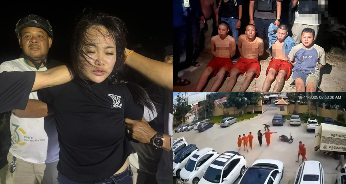 Tình hình nhóm phạm nhân bỏ trốn ở Campuchia và nữ đồng phạm đưa s.ú.n.g sau khi bị bắt giữ