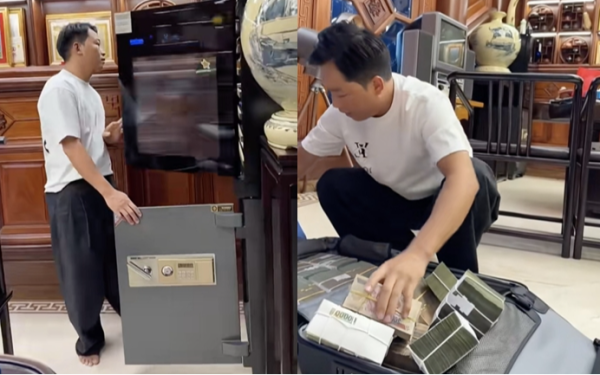 Căn phòng chứa tiền của vợ chồng “trùm” thẩm mỹ viện Mailisa