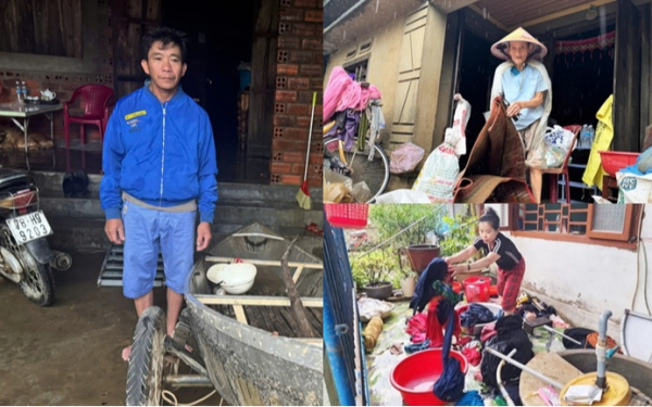 Hơn 40 người xã Hoà Thịnh sống sót trong lũ dữ nhờ hành động của một người đàn ông