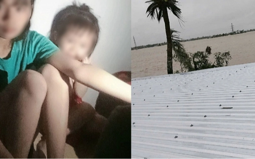 3 mẹ con ngồi trên mái nhà 27 tiếng tránh lũ, vừa được cứu xuống thì nhận tin xé lòng