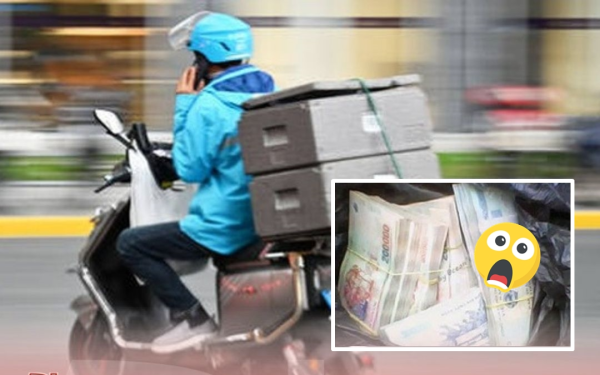 Shipper ôm 220 triệu đồng tiền mặt lao vào đồn công an kêu cứu: “Số tiền này không ổn!”