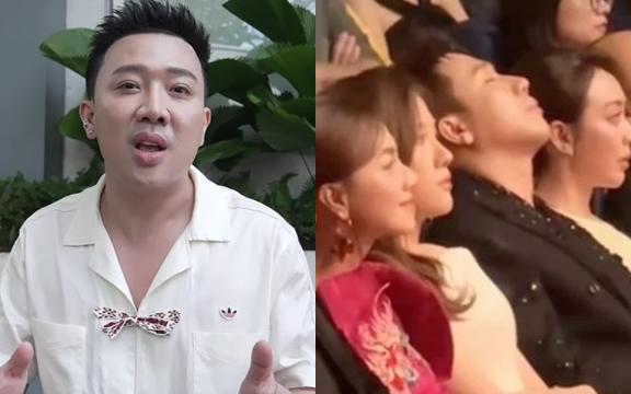 Ngỡ ngàng trước khoảnh khắc Trấn Thành ngủ gật ở sự kiện
