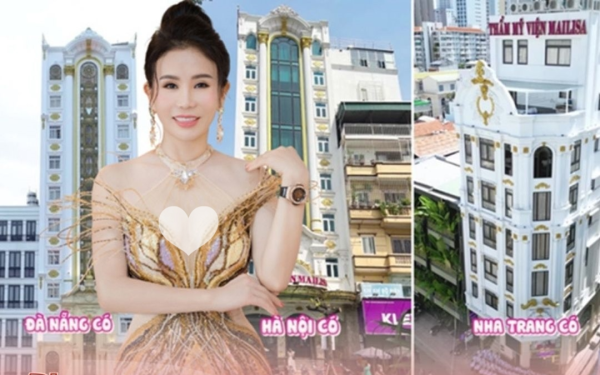 Bản đồ 9 mảnh đất vàng trị giá hàng triệu Đô mà vợ chồng Thẩm mỹ viện Mailisa đã mua hết