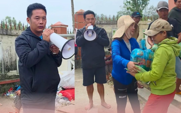 Không cần danh sách, trưởng thôn đọc vanh vách tên 3.000 hộ dân nhận quà cứu trợ