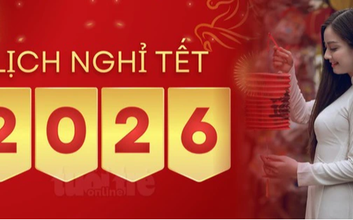 LỊCH NGHỈ TẾT NGUYÊN ĐÁN BÍNH NGỌ, NGHỈ LỄ QUỐC KHÁNH năm 2026
