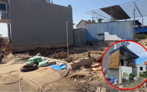 Bất ngờ hình ảnh mới nhất của ngôi nhà xây nhầm trên đất hàng xóm ở Hải Phòng, sắp về đúng chỗ