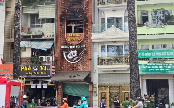 Vụ cháy quán bún ốc ở TP.HCM, 4 người TV: Quán hoạt động được 2 năm, hé lộ chi tiết đau lòng