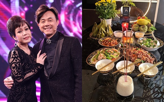 Việt Hương làm điều xúc động ở ngày giỗ 5 năm của Chí Tài, nghẹn ngào nhắc đến Thương Tín