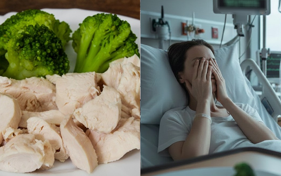 Ăn ức gà và súp lơ để gi:ảm c:ân, một nữ ngôi sao mạng xã hội bị h:oại t:ử tuyến t:ụy suýt ra đi mãi mãi