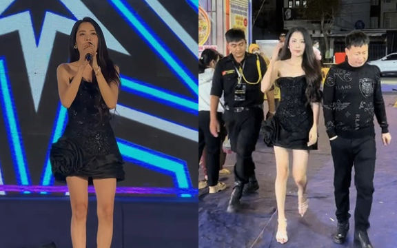 Xôn xao clip lộ rõ thái độ thờ ơ của khán giả khi Nam Em đi hát hội chợ