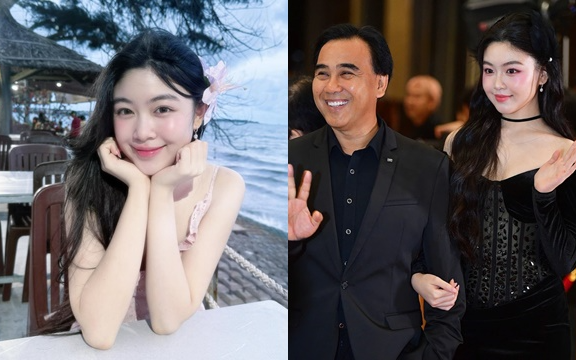 MC Quyền Linh mang họ Mai khá hiếm, đặt tên cho 2 ái nữ chỉ khác nhau 1 chữ, nghe đã thấy ý nghĩa vô cùng