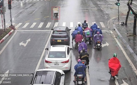 177 chủ phương tiện được phát hiện qua camera AI có biển số sau nhanh chóng nộp phạt nguội theo Nghị định 168