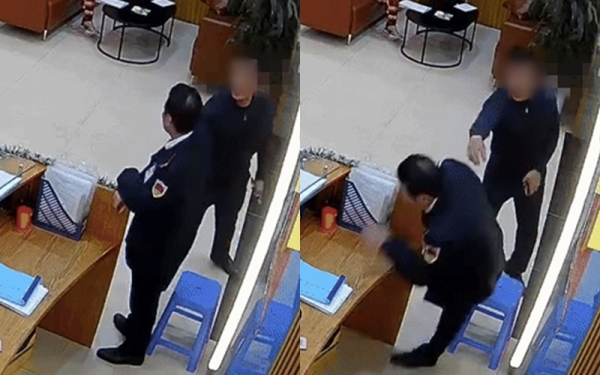 Quên thẻ ra vào, cư dân chửi bới, xô ngã bảo vệ chung cư