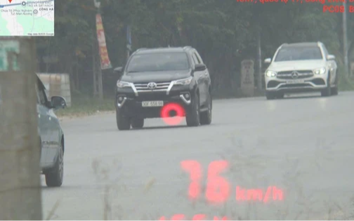122 chủ xe vi phạm lỗi chạy quá tốc độ có biển số sau nhanh chóng nộp phạt nguội theo Nghị định 168