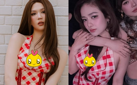 Ngọc Trinh và Dương Hoàng Yến 