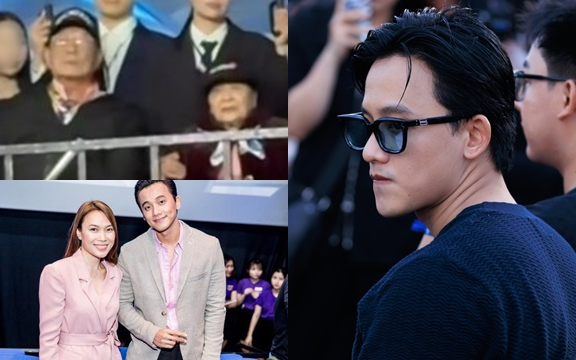 Mai Tài Phến ngồi kế bố mẹ Mỹ Tâm ở concert, suốt 8 năm đồng hành trong âm thầm