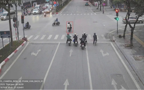 118 chủ xe máy tại Hà Nội có biển số sau nhanh chóng nộp phạt nguội theo Nghị định 168