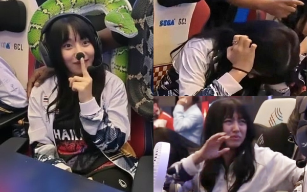 Nữ game thủ Thái Lan Naphat Warasin nhập viện