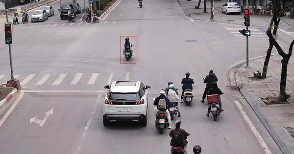 70 chủ xe máy vượt đèn đỏ có biển số sau nhanh chóng nộp phạt nguội theo Nghị định 168