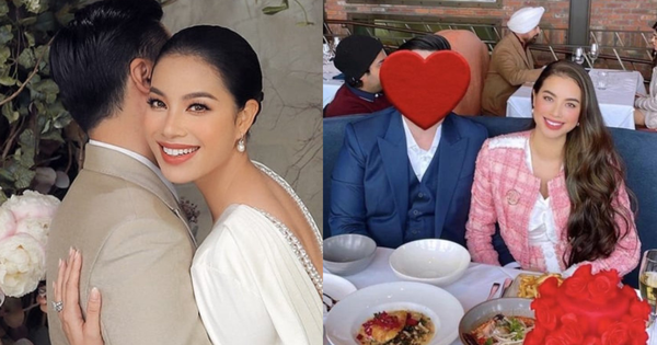 Hoa hậu Phạm Hương xóa ảnh chụp chung với chồng đại gia?