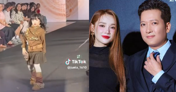 Con gái Trường Giang - Nhã Phương catwalk 15 giây, netizen xem xong chốt ngay 1 câu!