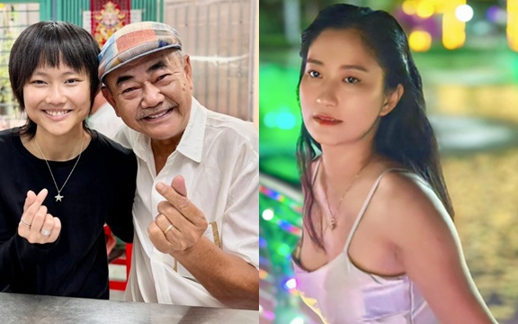 NSND Việt Anh xúc động khi gặp lại con gái, cách hành xử của vợ 9X gây chú ý