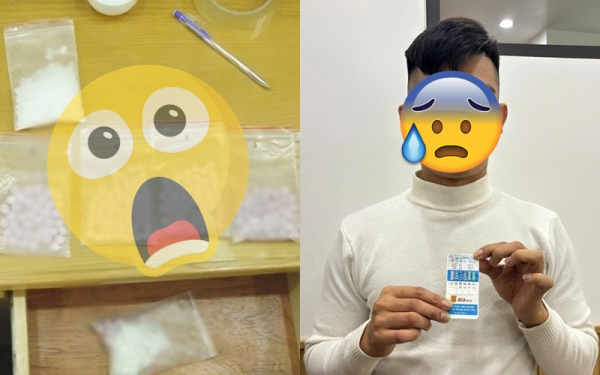 Bắt Lê Anh Đức, Bùi Hải Triều và 6 đối tượng khác, thu giữ gần 350 viên "chất cấm"