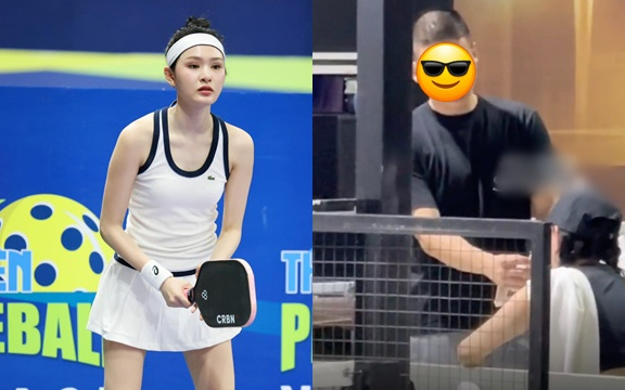 Độc quyền: Bắt gặp Hiền Hồ xuất hiện “như hình với bóng” với trai lạ trên sân Pickleball
