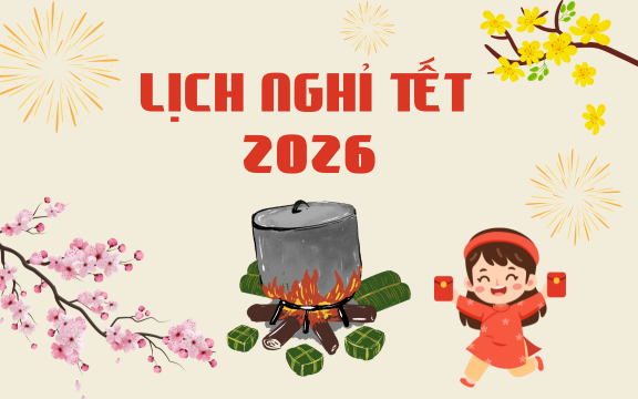 Chi tiết lịch nghỉ Tết Dương lịch 2026 sắp tới, người lao động được nghỉ dài 4 ngày