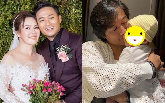 Vợ Quý Bình, doanh nhân Ngọc Tiền đặt tên con theo họ Lê của bố, nghe thôi đã thấy rất kêu