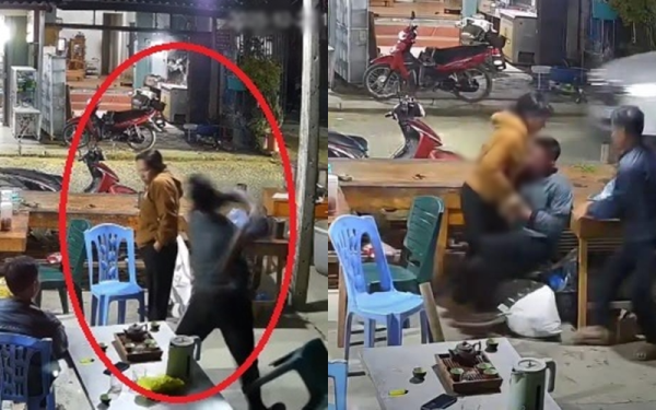 Người đàn ông bị đâm tử vong tại nhà riêng: Camera hé lộ nạn nhân cầm điếu cày đánh vợ