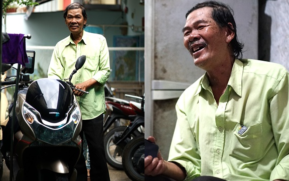 Gặp chú xe ôm bị lan truyền sai sự thật trên mạng: Tiết lộ về 2 chiếc xe PCX và SH trong nhà