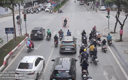 Danh sách 545 phương tiện bị phạt nguội ở Hà Nội qua camera AI