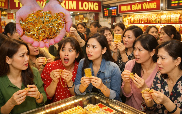 Năm biến động của giá vàng: Kẻ cười, người khóc