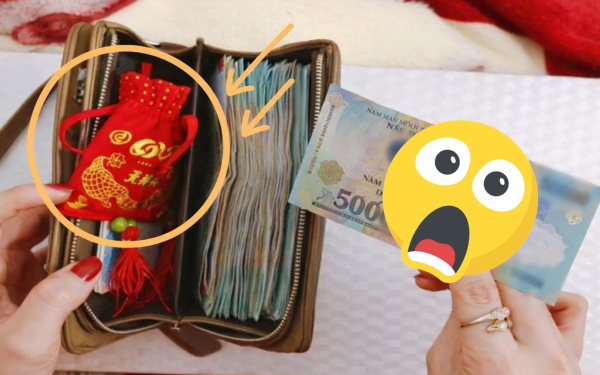 Mẹo phong thuỷ ví tiền đầu năm: Cho vào 3 thứ, vứt đi 2 thứ giúp dòng tiền hanh thông, thu hút tài lộc