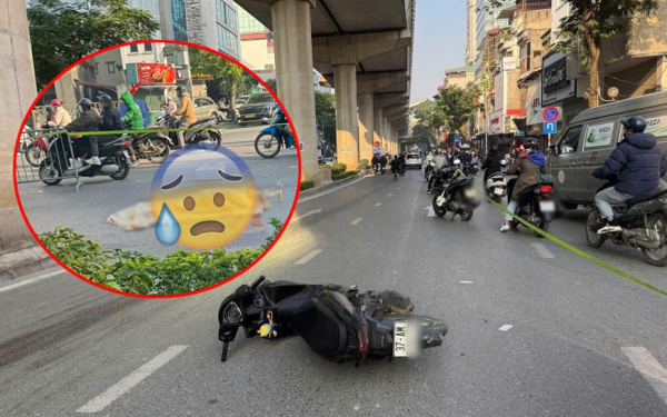 Tai nạn giao thông trên đường Cầu Giấy khiến một người tử vong