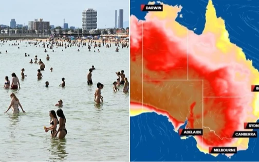 Một quốc gia đang nắng nóng 45 độ C giữa mùa đông