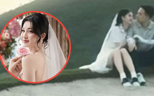 Rò rỉ ảnh cưới cực hiếm của Á hậu Phương Nhi và thiếu gia Minh Hoàng
