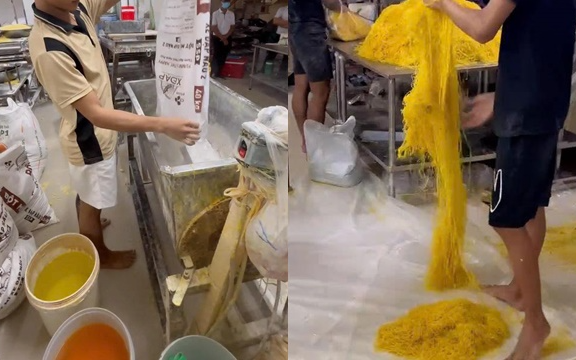 Rùng mình cơ sở làm mì sợi bằng hóa chất suốt 10 năm ở TP.HCM: Hơn 800 tấn "hàng độc" đã tuồn ra thị trường