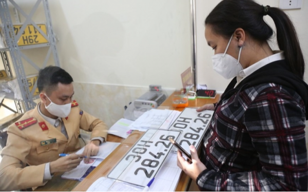 Mức lệ phí đăng ký xe, cấp biển phương tiện giao thông mới nhất