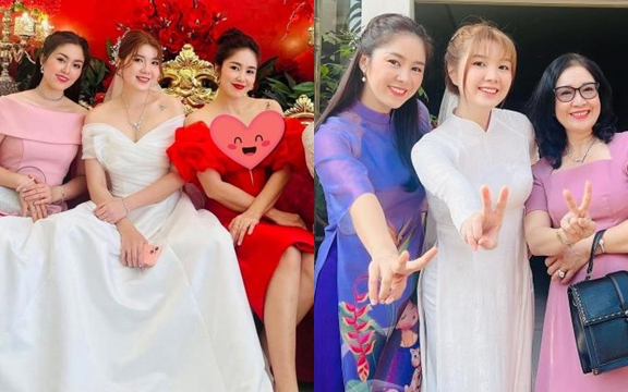 Nhan sắc mặn mà của 3 chị em ruột 