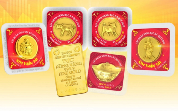 Sáng 19/1: Giá vàng thế giới tăng mạnh, giá vàng trong nước tăng theo