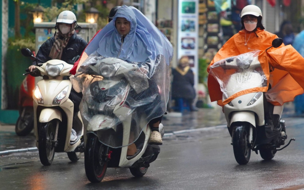 Thời tiết miền Bắc những ngày tới