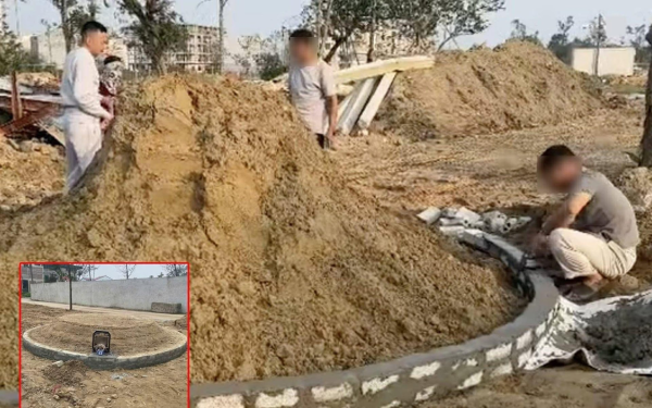 Sắp xây nhà, gia chủ tá hỏa phát hiện ngôi mộ tổ 
