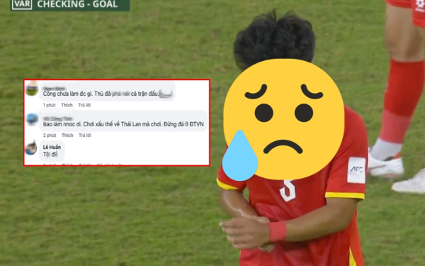 Một cầu thủ U23 Việt Nam hứng chỉ trích dữ dội sau trận thua U23 Trung Quốc, Facebook tràn ngập phẫn nộ