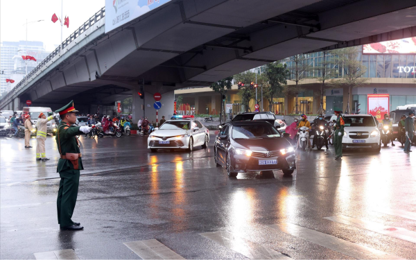 Điều chỉnh phân luồng giao thông phục vụ Đại hội lần thứ XIV của Đảng