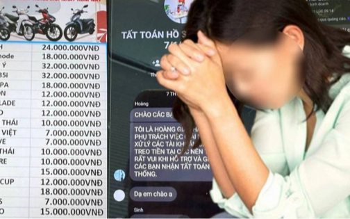 Nhấp vào đường link "thanh lý xe của Cục Hải quan" mua SH Mode giá 18 triệu, người phụ nữ Hà Nội mất trắng hơn 100 triệu trong tài khoản