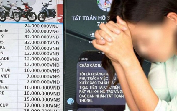 Nhấp vào đường link "thanh lý xe của Cục Hải quan" mua SH Mode giá 18 triệu, người phụ nữ Hà Nội mất trắng hơn 100 triệu trong tài khoản