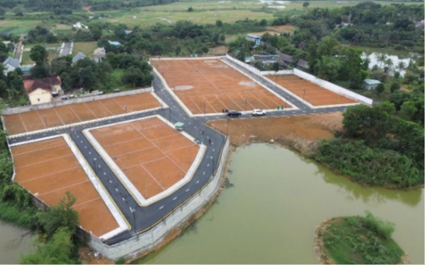 Ồ ạt phân lô bán nền, 